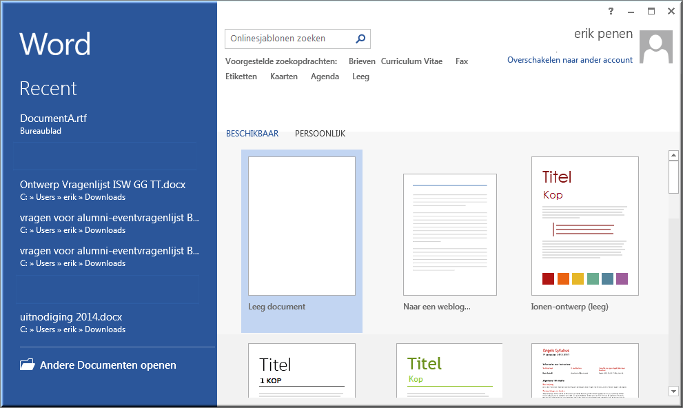 MS Word